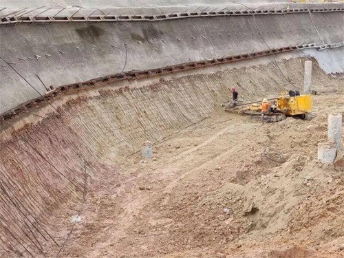喀喇沁基坑边坡加固